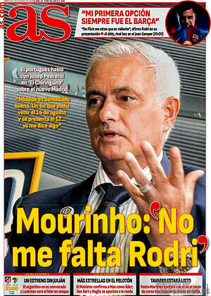 Portada diario AS