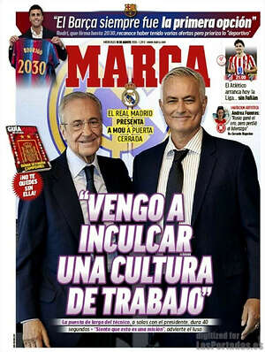 Portada diario Marca