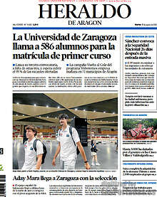 Periodico Heraldo de Aragon