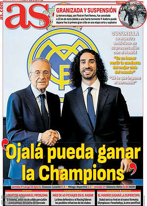 Portada diario AS