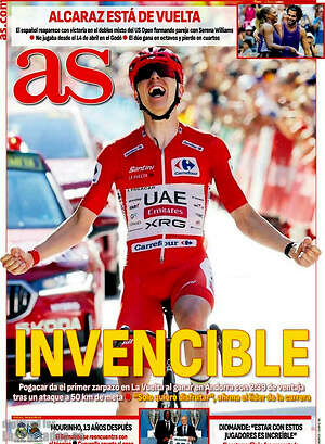 Portada diario AS