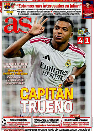 Portada diario AS