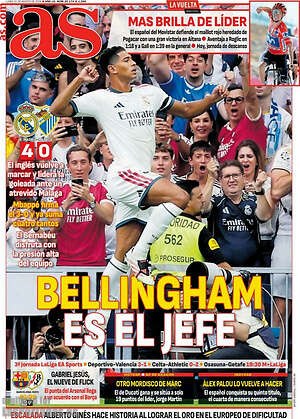 Portada diario AS