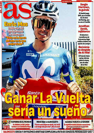 Portada diario AS