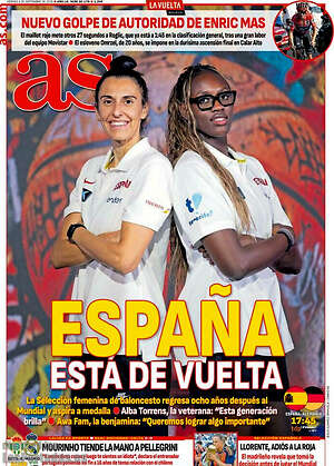 Portada diario AS