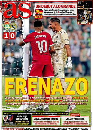 Portada diario AS