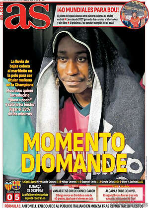 Portada diario AS