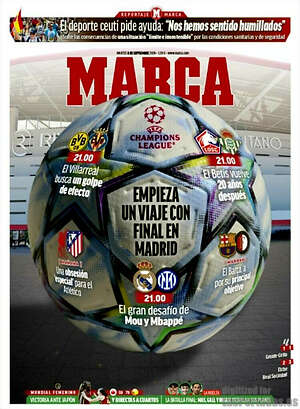 Portada diario Marca