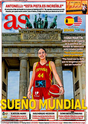 Portada diario AS