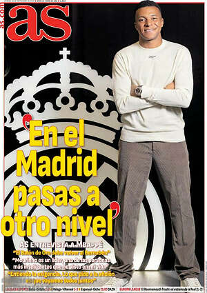 Portada diario AS