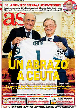 Portada diario AS