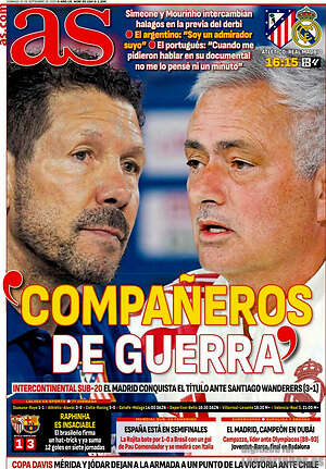 Portada diario AS