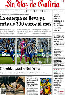 Periodico La Voz de Galicia