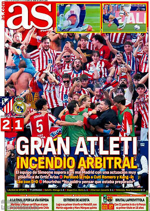 Portada diario AS