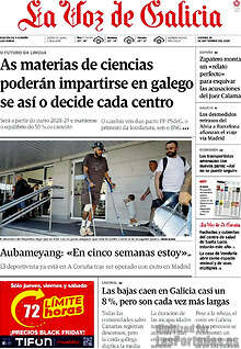 Periodico La Voz de Galicia