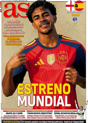 Portada diario AS