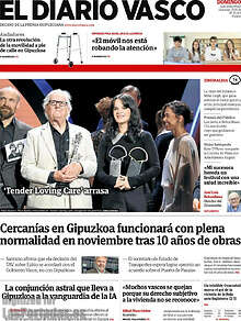 Periodico El Diario Vasco