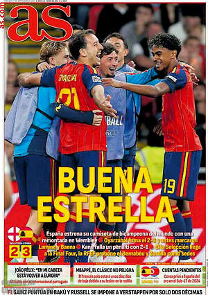 Portada diario AS