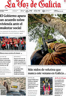 Periodico La Voz de Galicia