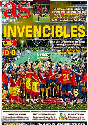 Portada diario AS