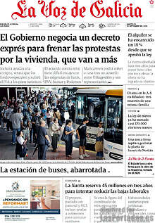 Periodico La Voz de Galicia