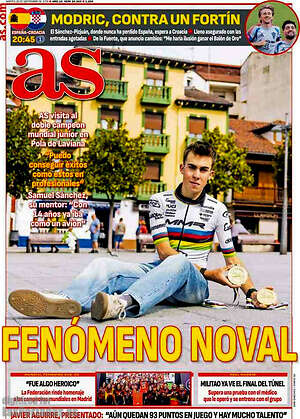 Portada diario AS