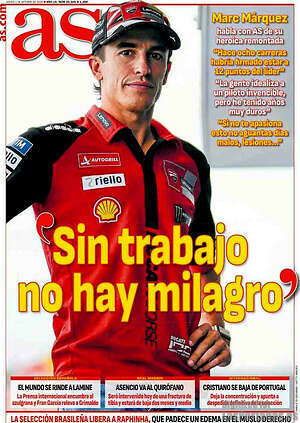 Portada diario AS