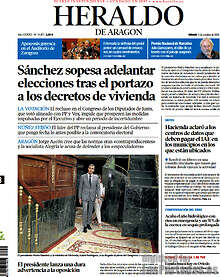 Periodico Heraldo de Aragon
