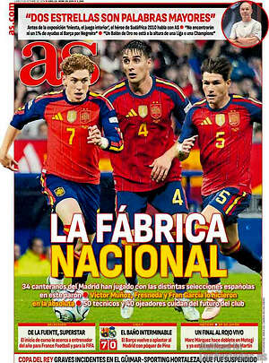 Portada diario AS