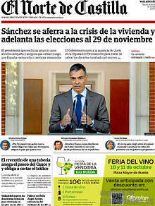 Periodico El Norte de Castilla