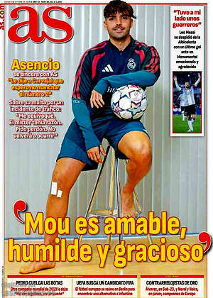 Portada diario AS