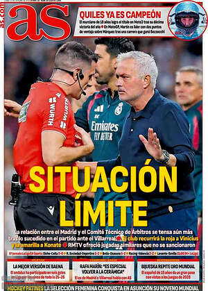 Portada diario AS