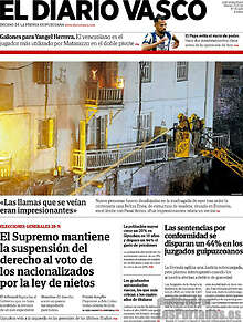 Periodico El Diario Vasco