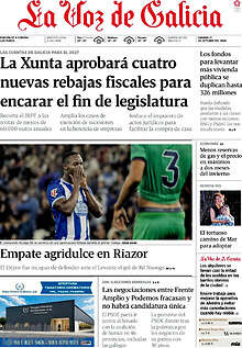 Periodico La Voz de Galicia