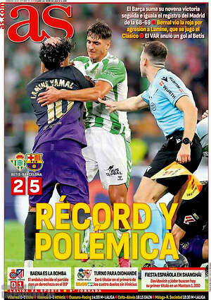 Portada diario AS