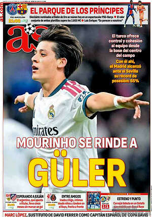 Portada diario AS