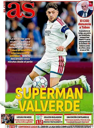 Portada diario AS