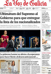 Periodico La Voz de Galicia