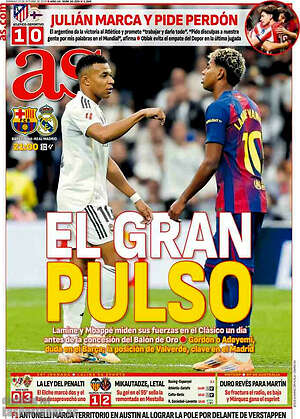 Portada diario AS