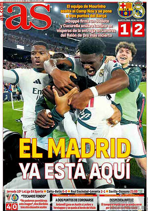 Portada diario AS