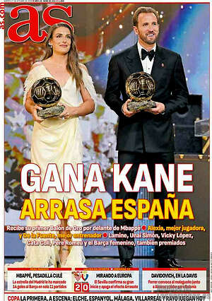 Portada diario AS
