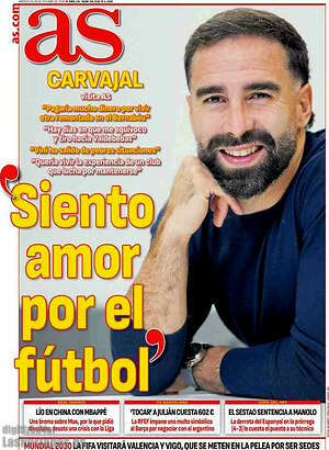 Portada diario AS